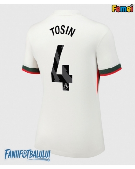 Chelsea Tosin Adarabioyo #4 Tricou Fotbal Replică 2025-26 Femei Deplasare